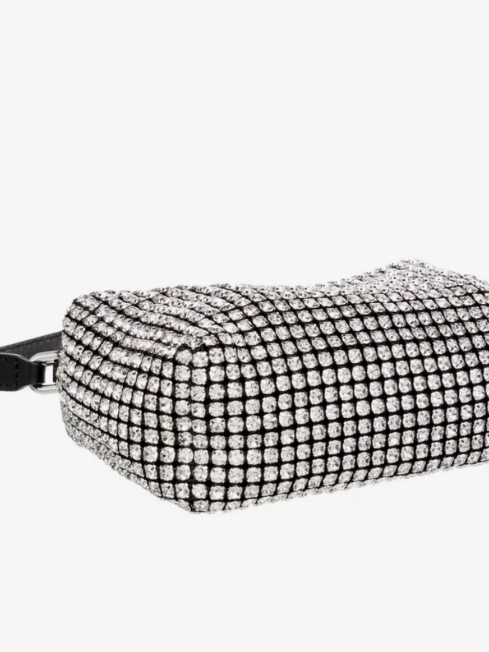 Vera Wang bag Supreme Rhinestone Crossbody Bag in Black & Silver , used once. - Picture 2 of 9